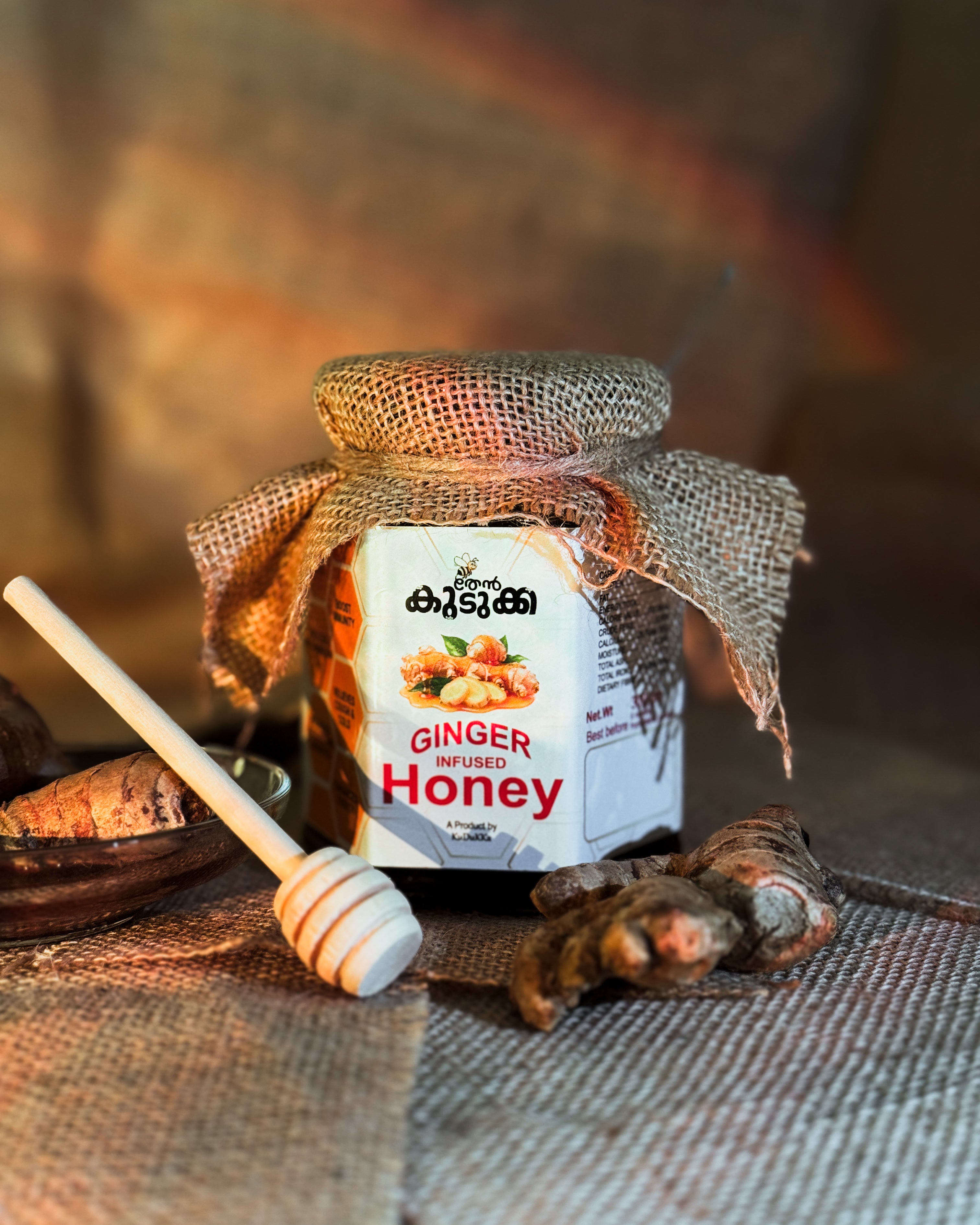 GINGER INFUSED HONEY